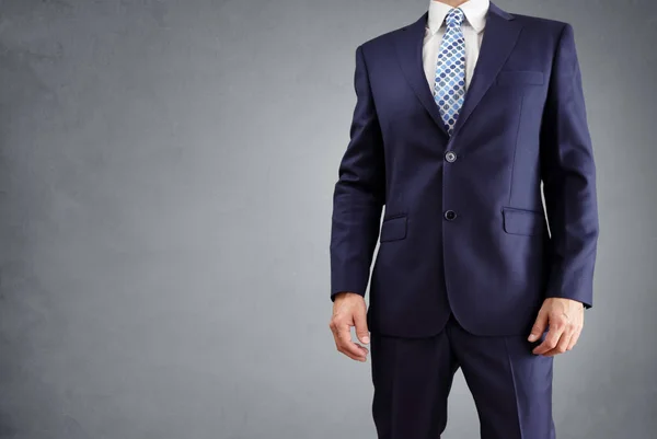 分離されたスーツのビジネスマン — ストック写真