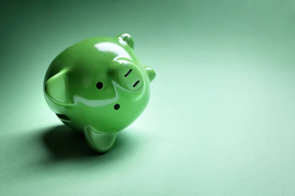 小猪银行金融钱的问题 — 图库照片