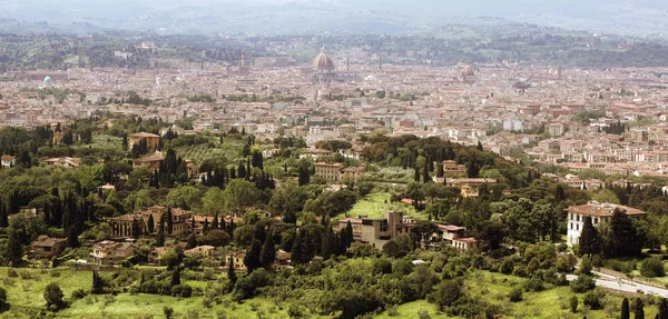 Florence in Tuscany, Italy panorama view — Stock Photo, Image