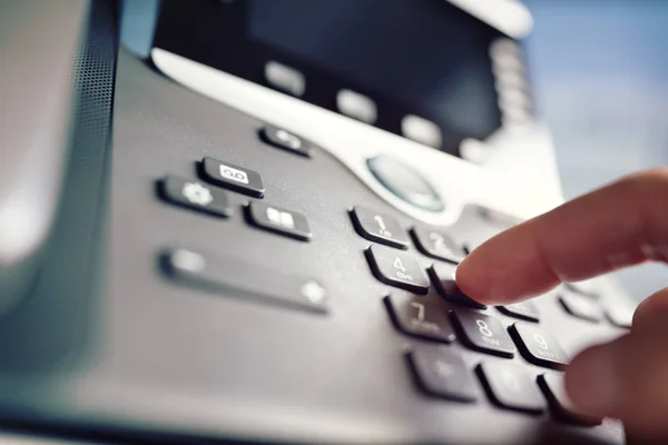 Marcación del teclado telefónico — Foto de Stock