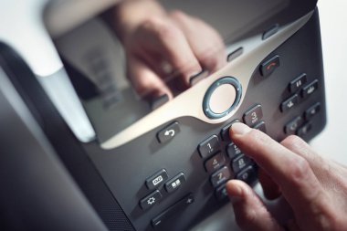 Arama telefon tuş takımı kavramı 