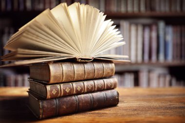 Kitap kitaplık konsept eğitim için