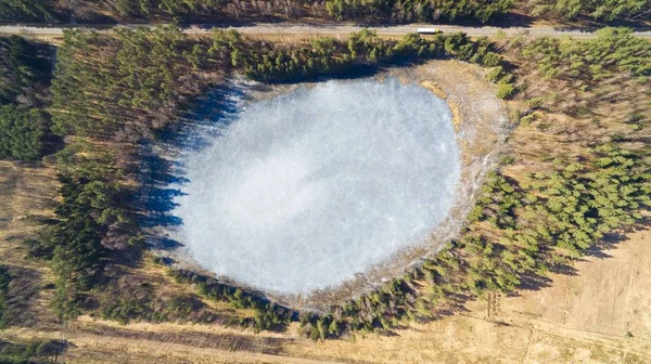 Lago congelado — Foto de Stock