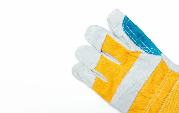 Γάντια Για Εργάτες Εργάτες Οικοδομών Βάτες Ανδρικά Γάντια Από Πυκνό — Φωτογραφία Αρχείου