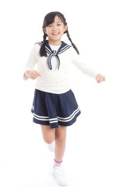 Güzel Asyalı kız dans 