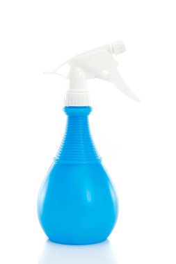 Sprey mavi plastik şişe
