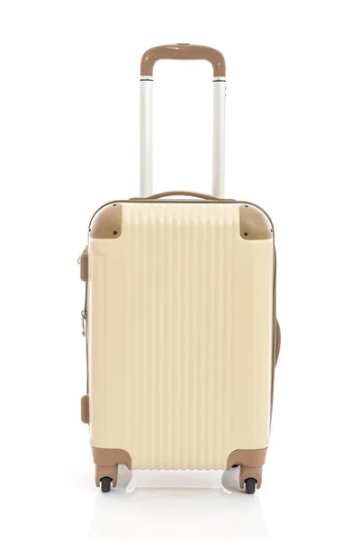 Reisetasche auf weißem Hintergrund isoliert — Stockfoto