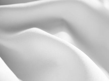 arka plan için beyaz buruşuk kumaş dokusu