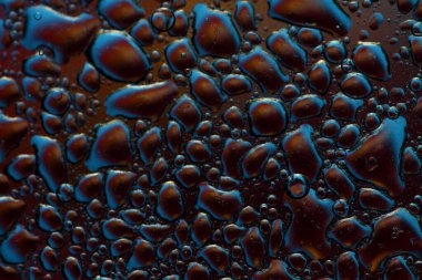 soyut arkaplan - Vinaceous renk arkaplan üzerindeki su damlaları