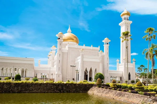 Sultão Omar Ali Saifuddin Mesquita em Brunei Darussalam — Fotografia de Stock