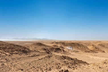 Mısır çölde jeep safari için ile görünümünü 