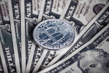 Gümüş bitcoin para bize dolar