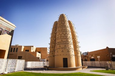 Katara Kültür Köyü 'ndeki güvercin kuleleri, Doha, Katar