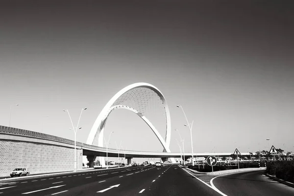 Wahda Arches Der Westbucht Doha Katar — Stockfoto
