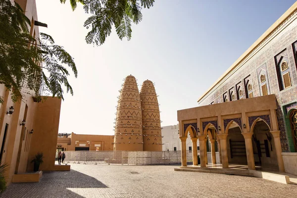 Torres Palomas Katara Cultural Village Doha Qatar — Foto de Stock