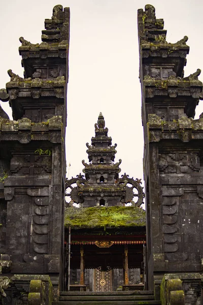 Bali Indonesia Febrero 2020 Complejo Monasterio Pura Besakih Templo Arquitectura — Foto de Stock