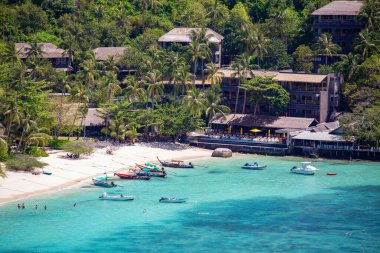 Koh Tao, Samui, Tayland 'daki 360 John-Suwan Bakış Alanı' ndan muhteşem bir manzara.