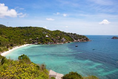 Koh Tao, Samui, Tayland 'daki 360 John-Suwan Bakış Alanı' ndan muhteşem bir manzara.