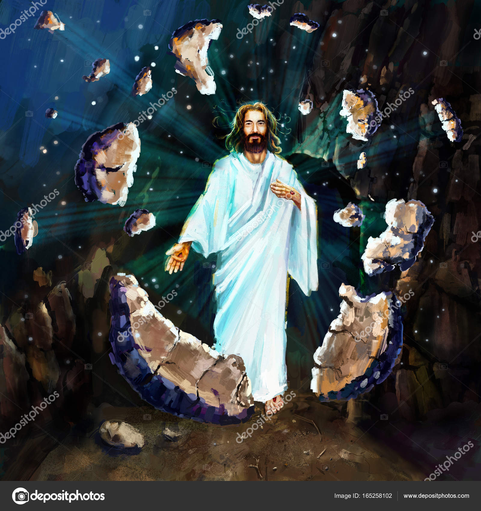 jesus auferstehung bilder  malvorlagen gratis