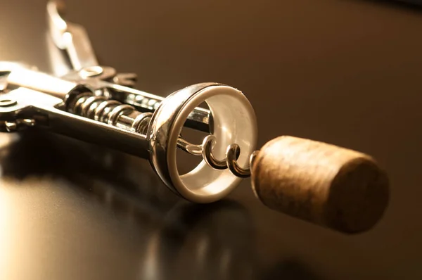 mantar ve tirbuşon.