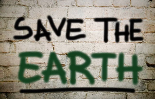 Rädda Planeten Konceptet — Stockfoto