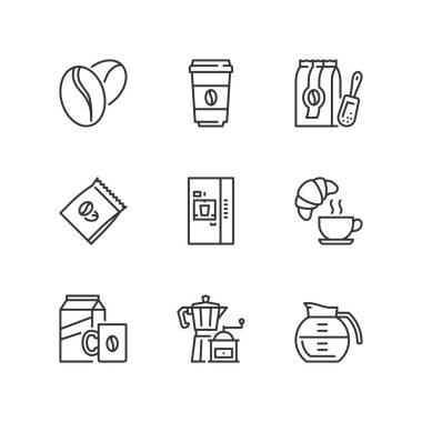 Anahat simgeleri. Kahve