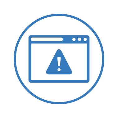 Tarayıcı, hata, uyarı, sayfa, bozuk bağlantı simgesi