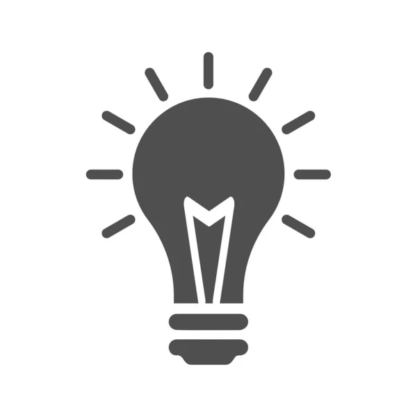 Bulb Icon — Stock Photo, Image
