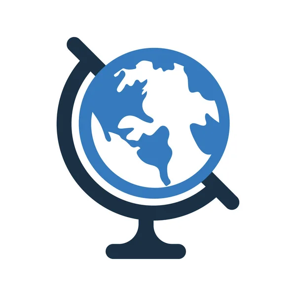 Desk Globe Icon / Globe Icon