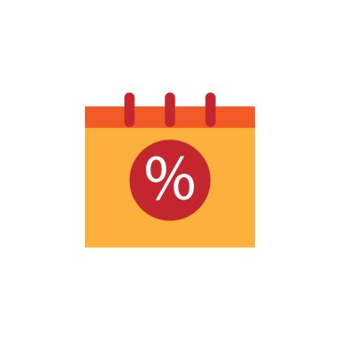 Beyaz arkaplanda takvim çizgisi resimleme simgesi. İşaretler ve semboller ağ, logo, mobil uygulama, UI, UX için kullanılabilir