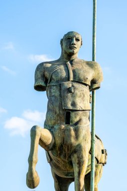 Napel, İtalya yakınlarındaki Pompeji şehrindeki heykel.