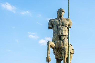 Napel, İtalya yakınlarındaki Pompeji şehrindeki heykel.