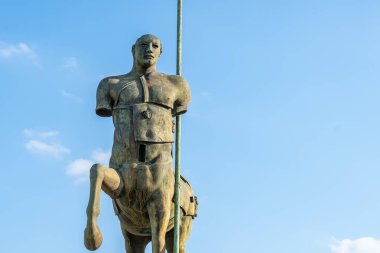 Napel, İtalya yakınlarındaki Pompeji şehrindeki heykel.