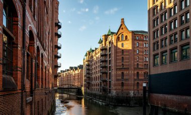 Red Hamburg Deposu ilçe binaları, Hamburg, Almanya
