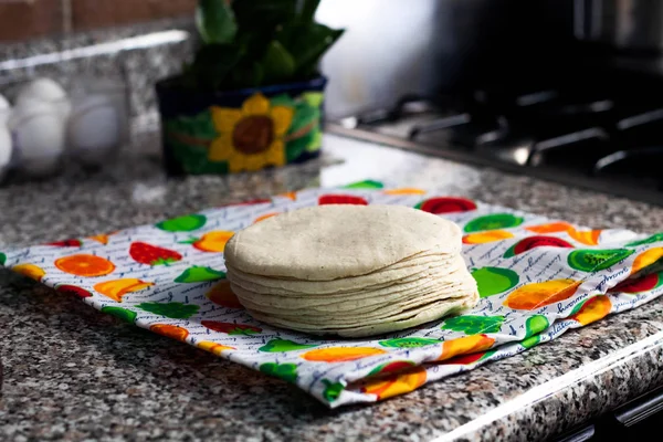 Taze mısır tortilla
