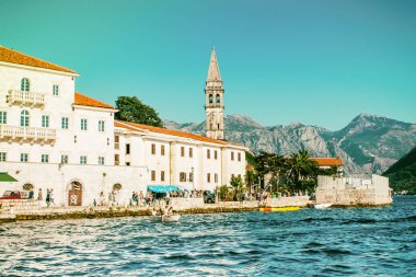 Perast Karadağ Kotor Koyu'ndaki