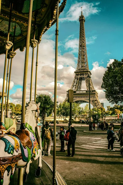 París Francia Torre Eiffle — Foto de Stock