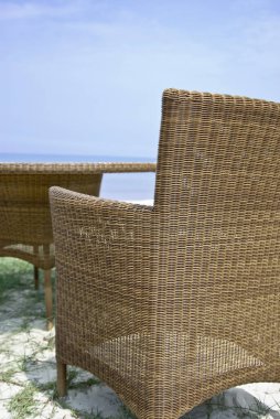 Sanatsal Etnik Klas Modern Şık Ev İçi Lüks Ev İçi ve Açık Bahçe Park Mobilya Masası Mobilya Kabine Aksesuarları Rattan Plastik Wicker veya Otel ve Ev için Tahta Malzemeler