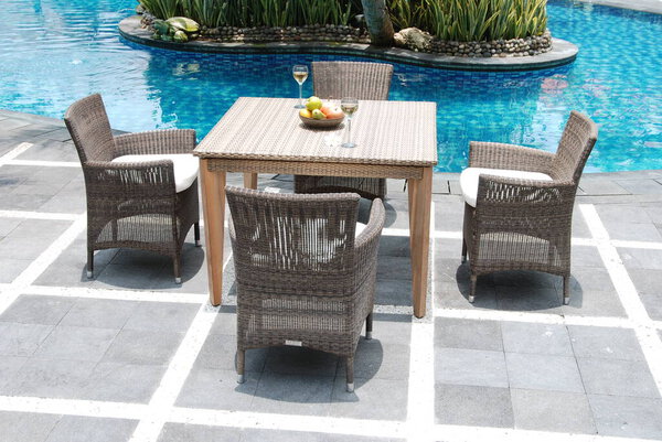 Artistic Ethnic Classy Modern Elegant Luxury Indoor Home Interiors and Outdoor Garden Park Furniture Table Chair Cabinet Accessories from Rattan Plastic Wicker or Wooden Materials for Hotel and House