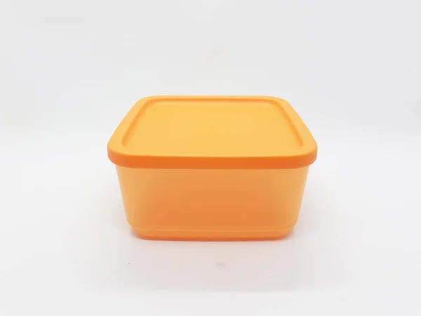 Colorful Artistic Modern Plastic Food Container Kitchen Snack Seasoning Storage — Stock Photo, Image