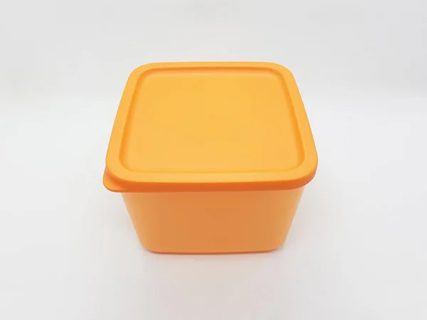 Conteneur Aliments Plastique Moderne Artistique Coloré Pour Collation Cuisine Assaisonnement — Photo