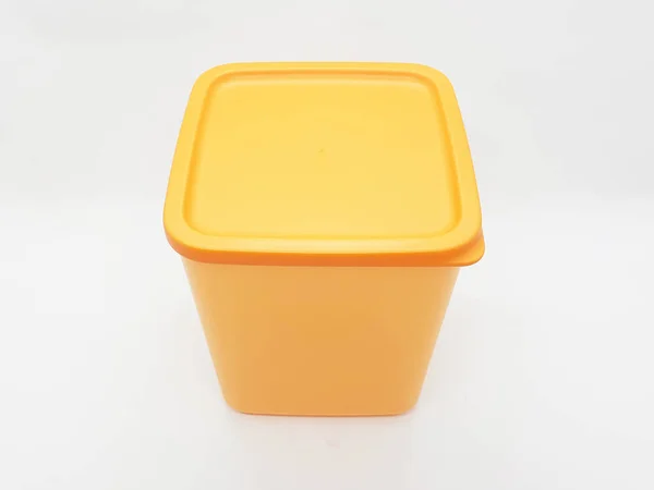 Kleurrijke Artistieke Moderne Plastic Food Container Voor Keuken Snack Kruiden — Stockfoto