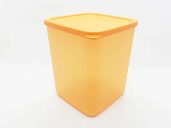 Kleurrijke Artistieke Moderne Plastic Food Container Voor Keuken Snack Kruiden — Stockfoto