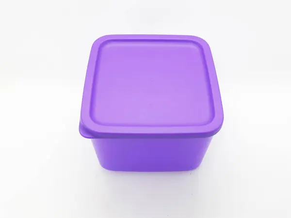 Kleurrijke Artistieke Moderne Plastic Food Container Voor Keuken Snack Kruiden — Stockfoto