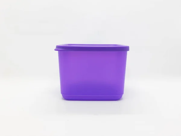 Conteneur Aliments Plastique Moderne Artistique Coloré Pour Collation Cuisine Assaisonnement — Photo