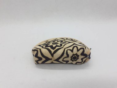 Güzel Modern Renkli Kadın Cüzdanı Beyaz İzole Arkaplanda