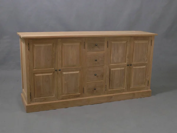 Elegante Und Moderne Luxus Holzlagermöbel Für Wohnräume Möbel Fabrik Isolierten — Stockfoto