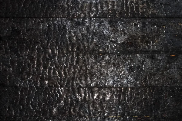 Background Texture Charred Wooden Surface — Stock Photo, Image