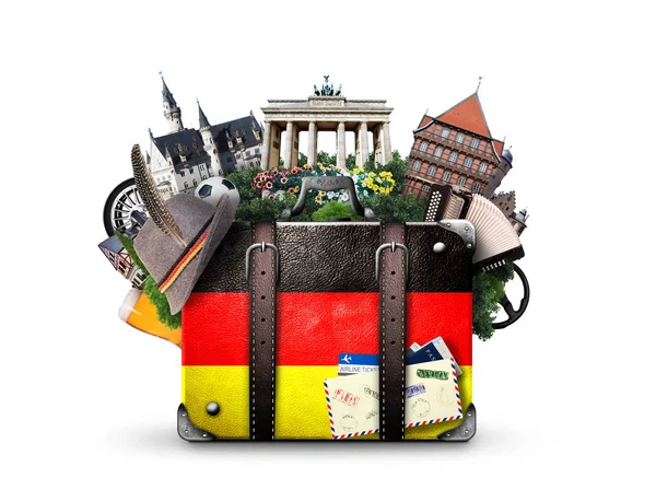 Németország, német tereptárgyak — Stock Fotó