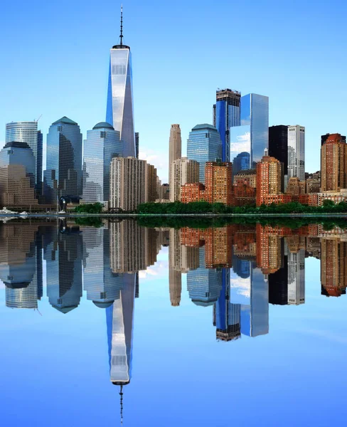New York view of the Manhattan — Stock Photo, Image